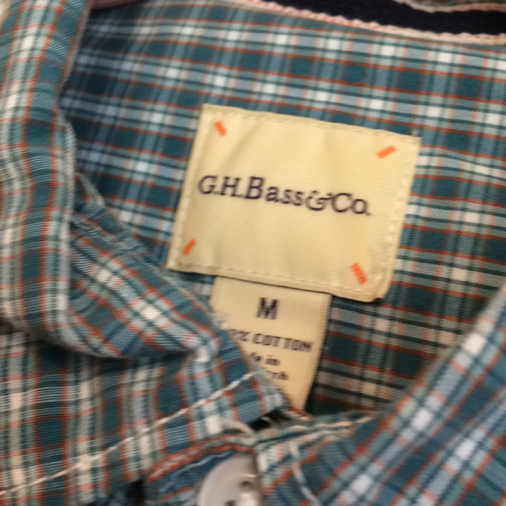 Bass men’s button down medium - Picture 3 of 3